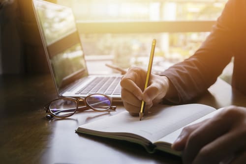 A Writing Break
